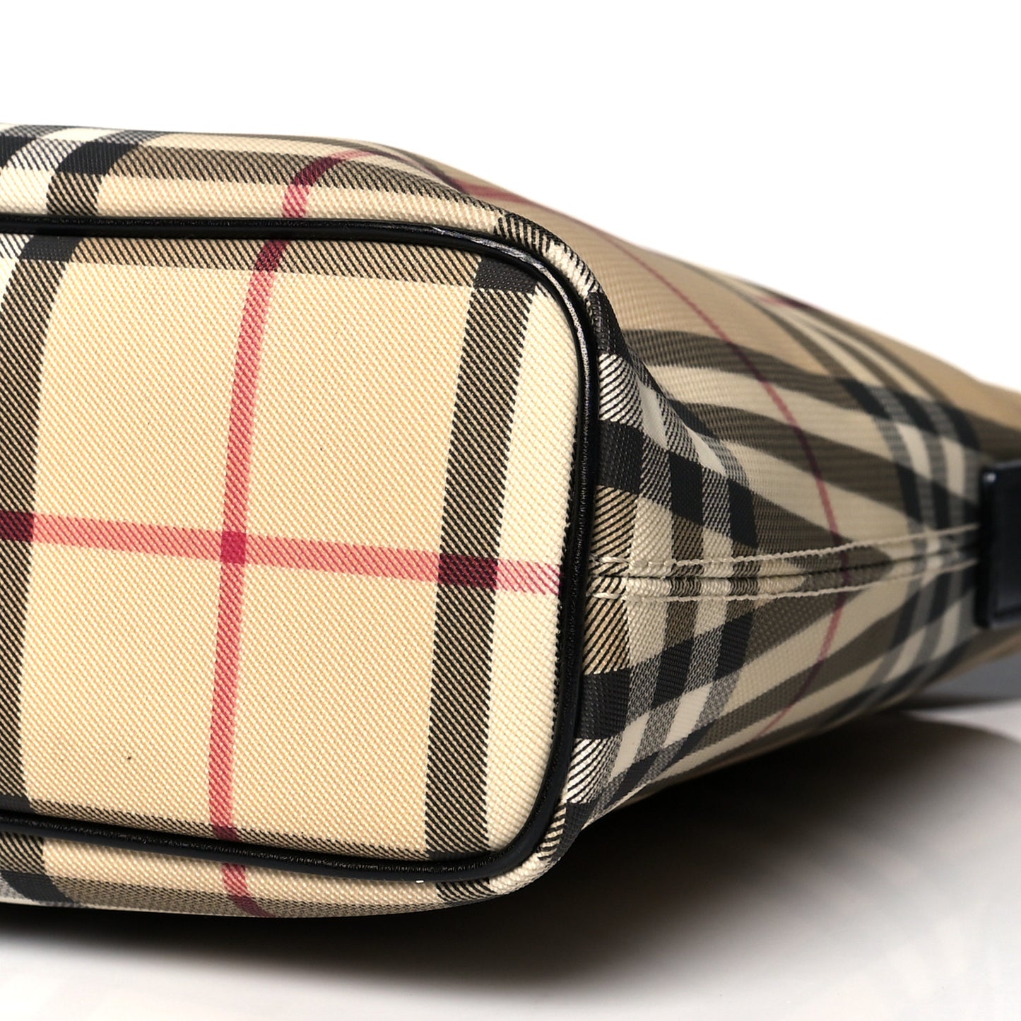 Vintage Check Shoulder Bag Black