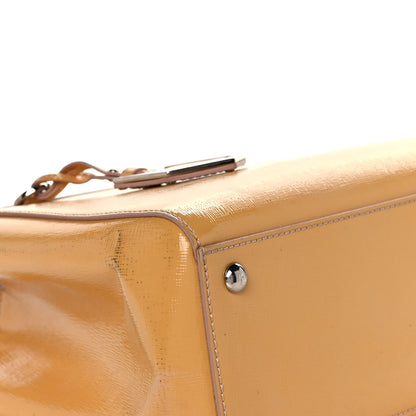 Fendi Vitello Vernice Camoscio Petite 2Jours Tote Make Up 11 of 18