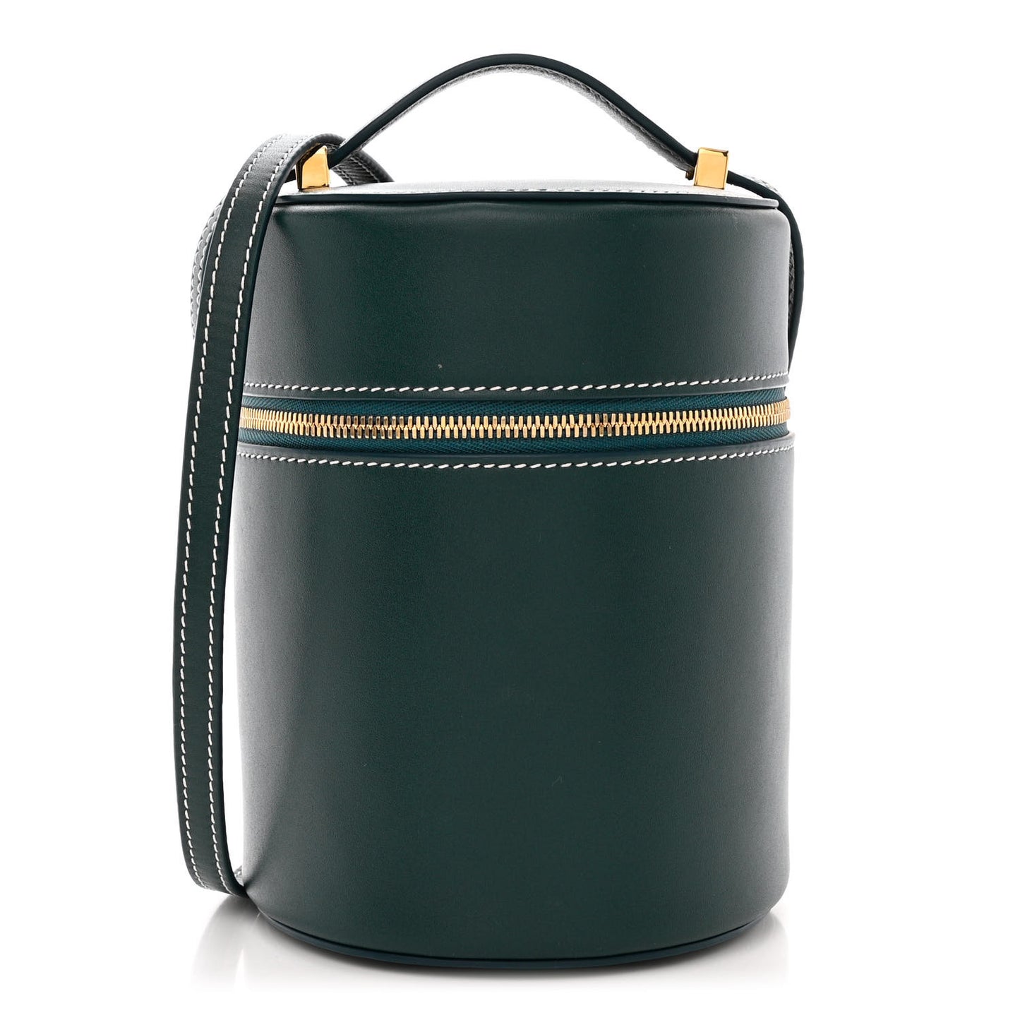 Smooth Calfskin Extra Case Medium New Petrolio