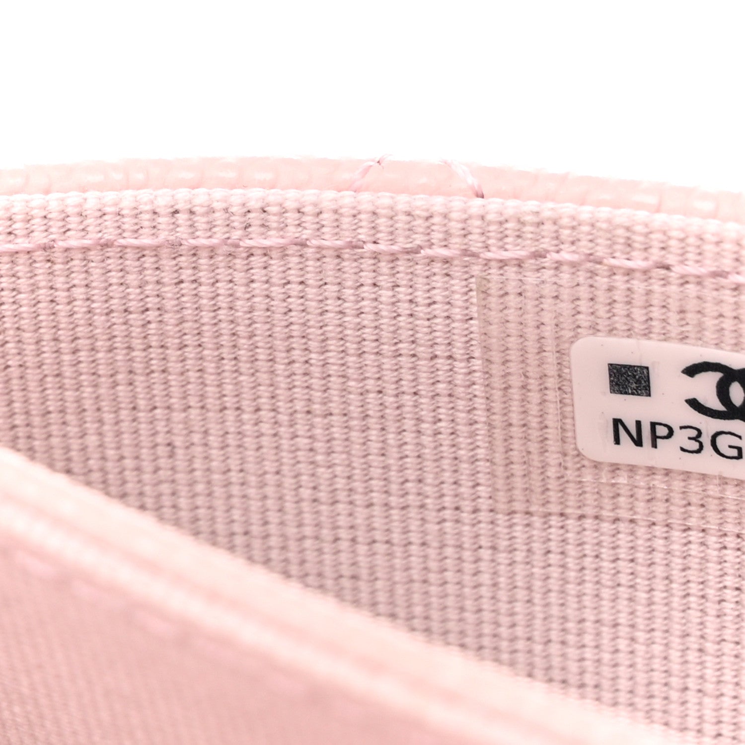 Chanel Caviar Quilted Flap Card Holder Wallet Light Pink 8 of 9