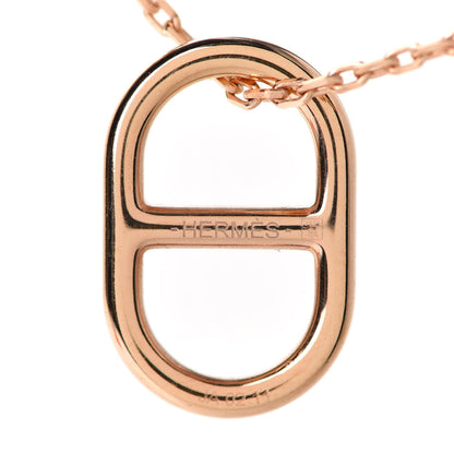 Hermes Swift O'Maillon Pendant Necklace Gold 5 of 7