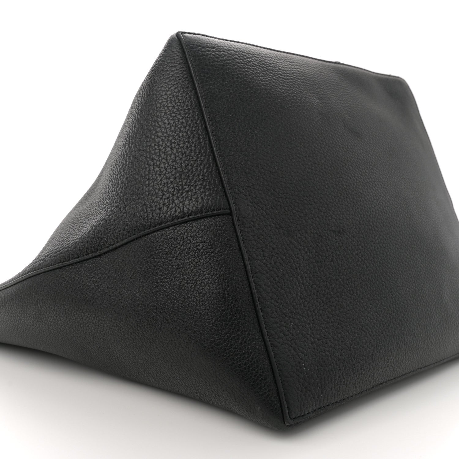 The Row Grained Calfskin Park Tote Three Black 10 of 11