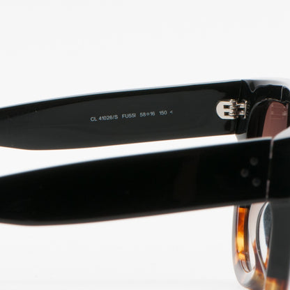 Celine Shadow Sunglasses CL 41026/S Black Havana 5 of 6