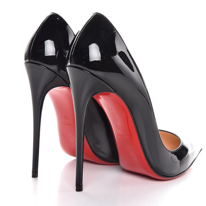 Christian Louboutin Patent So Kate 120 Pumps 39.5 Black 4 of 8