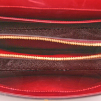 Celine Satinated Calfskin Medium 16 Top Handle Bag Light Burgundy 5 of 12