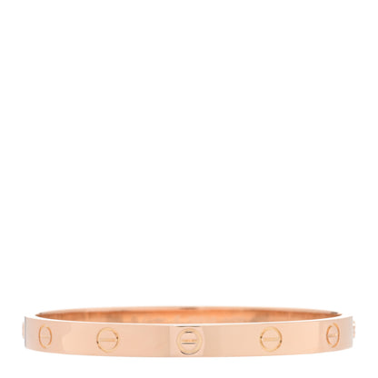 Cartier 18K Pink Gold LOVE Bracelet 17 1 of 5