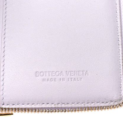 Bottega Veneta Calfskin Maxi Intreccio Zip Around Wallet Mirth Washed 7 of 8