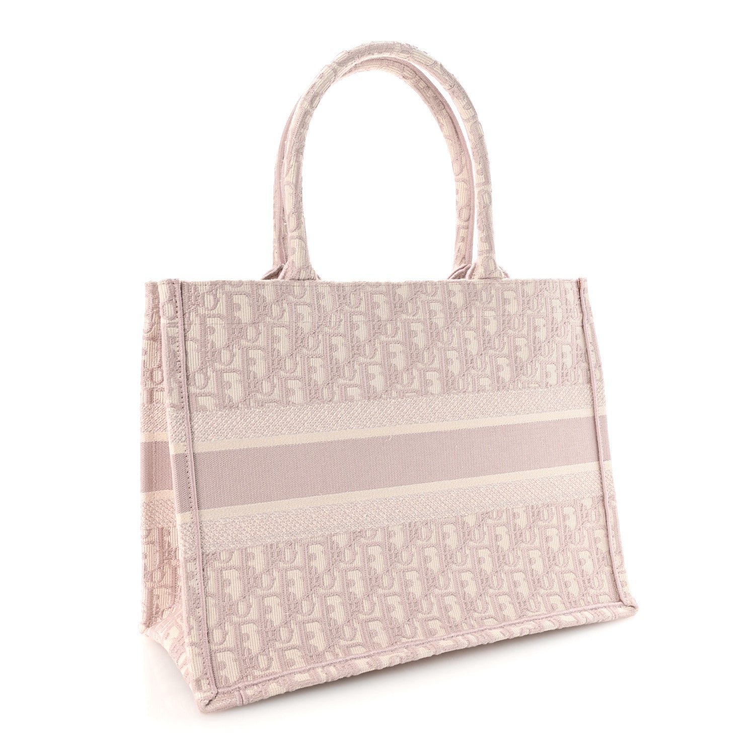 Christian Dior Oblique Medium Book Tote Rose Des Vents 3 of 11