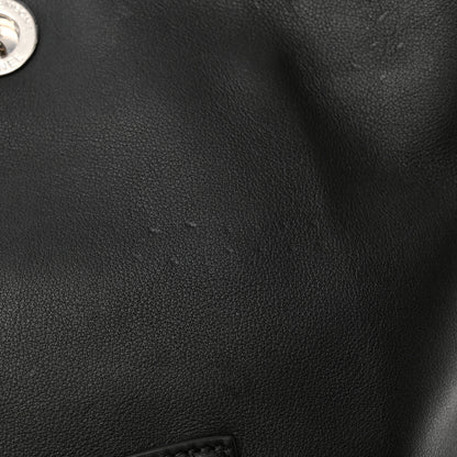 Chanel Grained Calfskin Large Coco Eyelets Shopping Tote Black 17 of 19