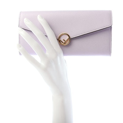 Fendi Vitello Cruise F is Fendi Continental Envelope Wallet on Chain Anemone 2 of 7