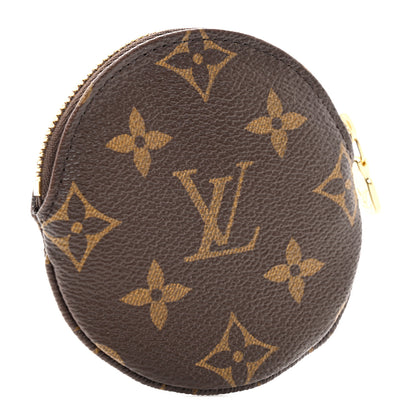 Louis Vuitton Monogram 2019 Christmas Animation Round Coin Purse Blue 3 of 8