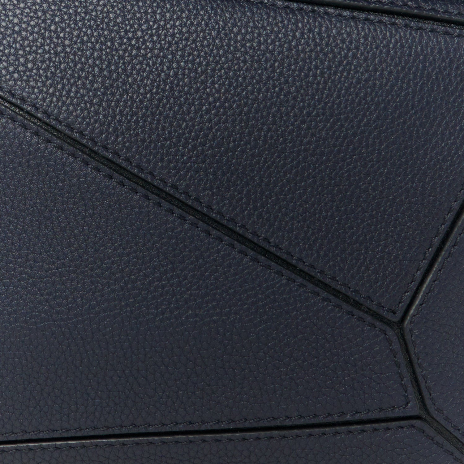 Loewe Calfskin Small Puzzle Bag Midnight Blue Black 8 of 10