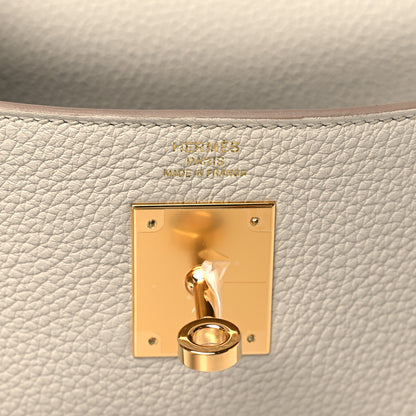 Hermes Togo Kelly Retourne 28 Beton 6 of 11
