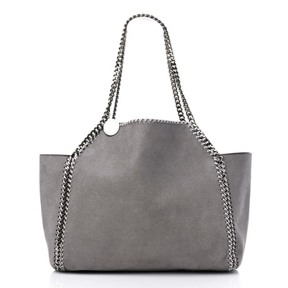 Stella McCartney Shaggy Deer Falabella Reversible Tote Light Grey 3 of 15