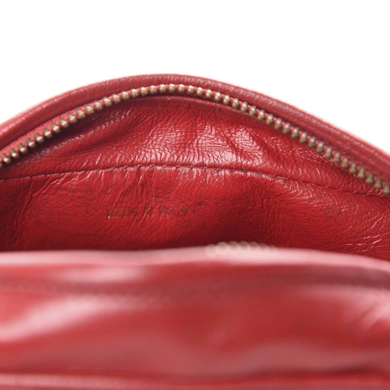 Chanel Lambskin Quilted Tassel Camera Case Red 8 of 10