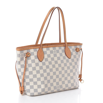 Louis Vuitton Damier Azur Neverfull PM 3 of 10