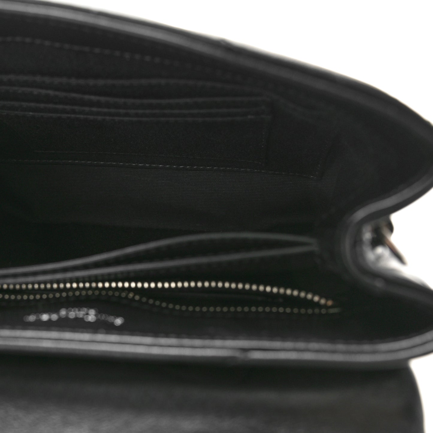 Calfskin Y Quilted Monogram Toy Loulou Crossbody Black