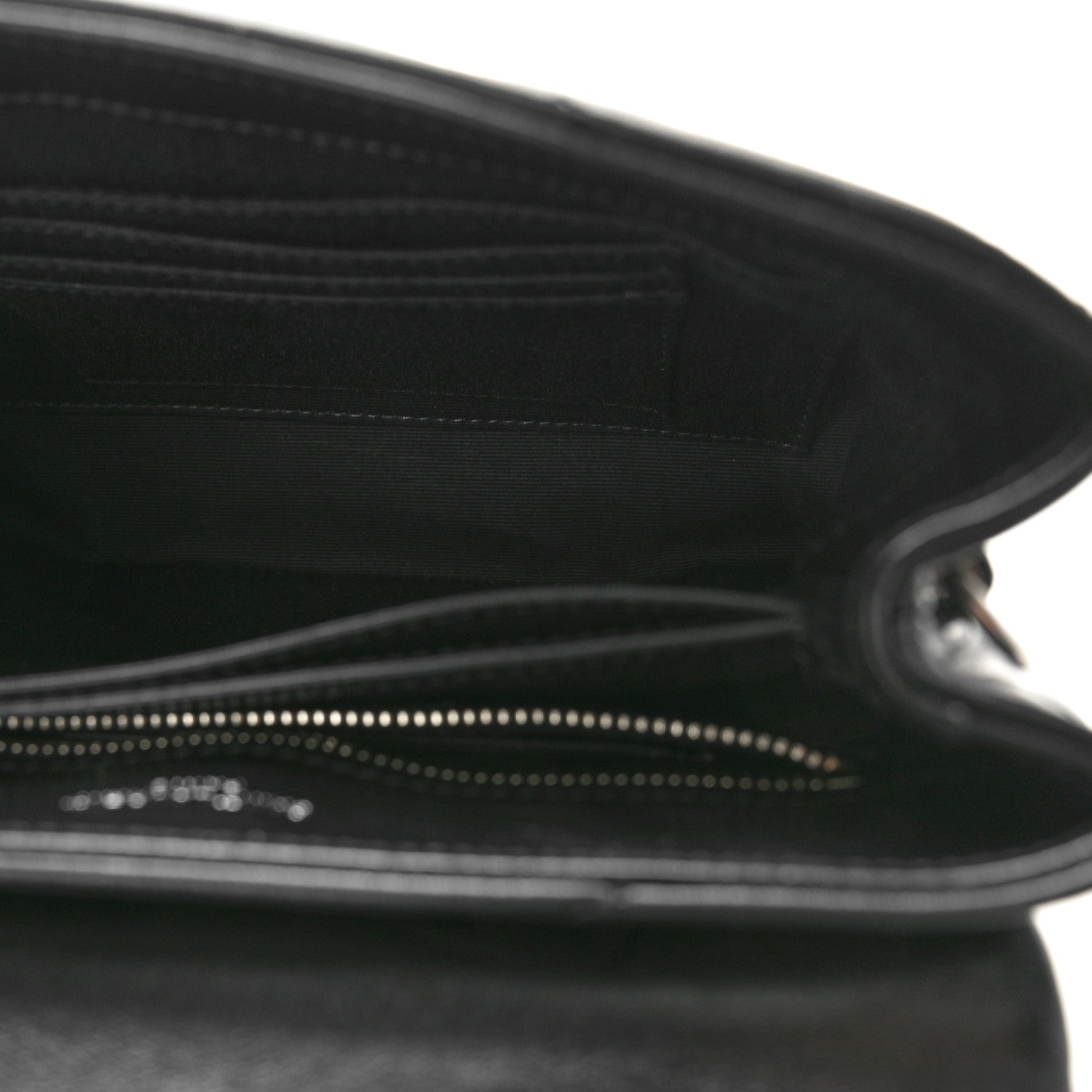 Saint Laurent Calfskin Y Quilted Monogram Toy Loulou Crossbody Black 5 of 10
