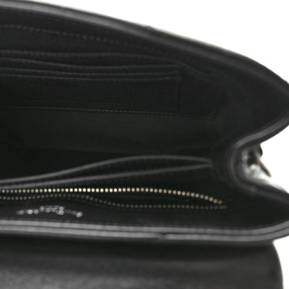 Saint Laurent Calfskin Y Quilted Monogram Toy Loulou Crossbody Black 5 of 10