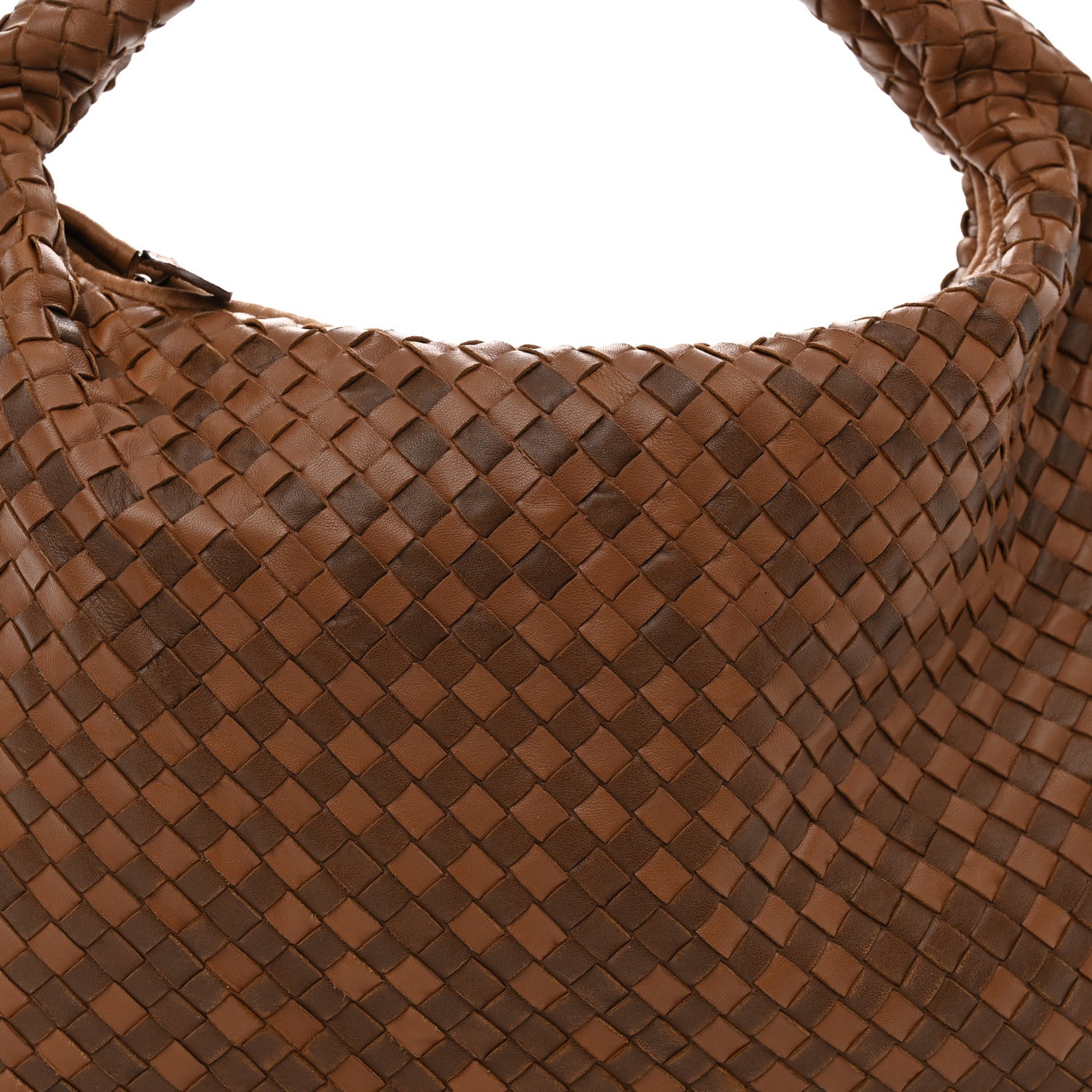 Bottega Veneta Nappa Intrecciato Large Veneta Hobo Noce 7 of 12