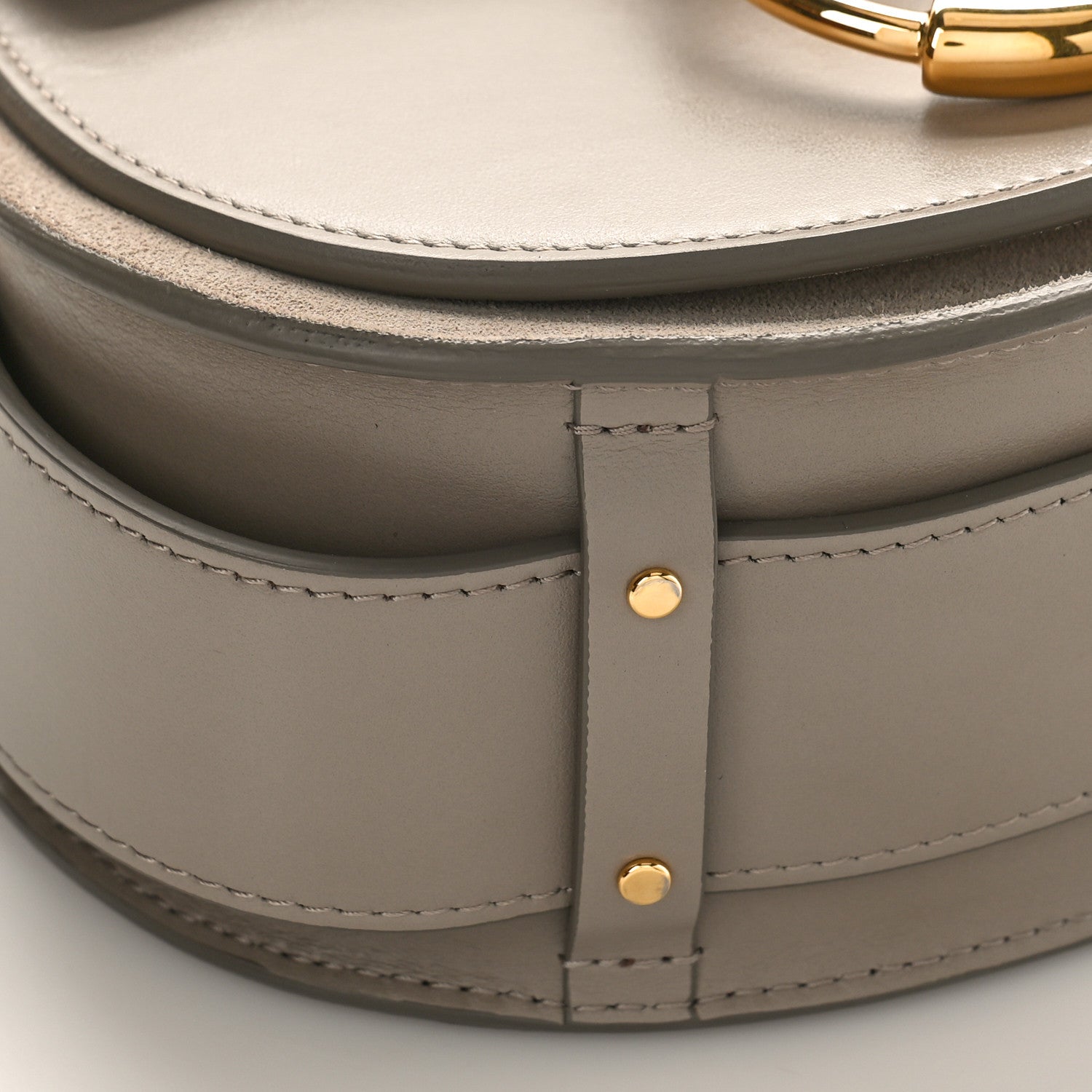 Chloe Calfskin Small Tess Bag Motty Grey 7 of 8