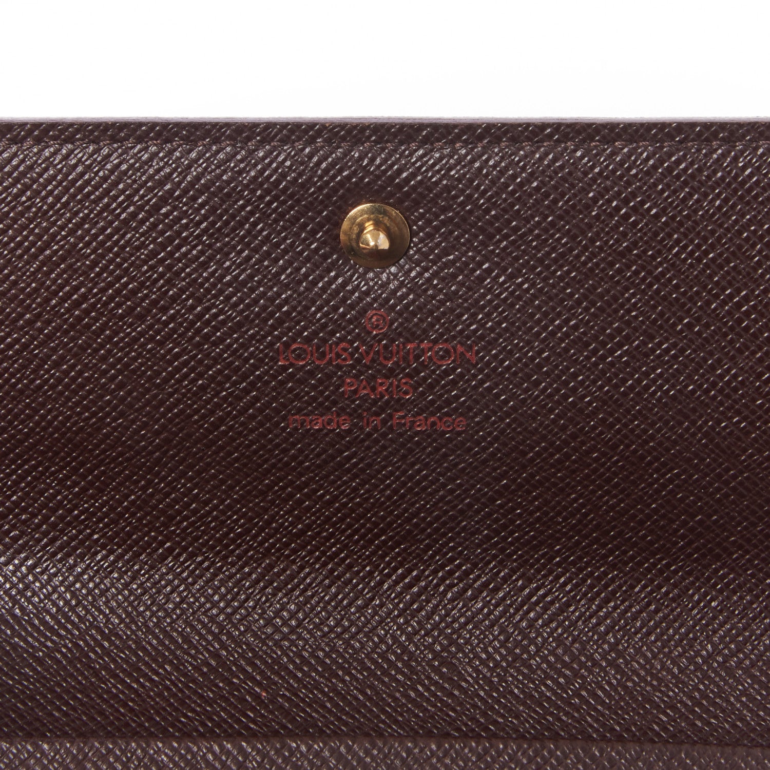 Louis Vuitton Damier Ebene Porte Tresor Etui Papier Wallet 7 of 7