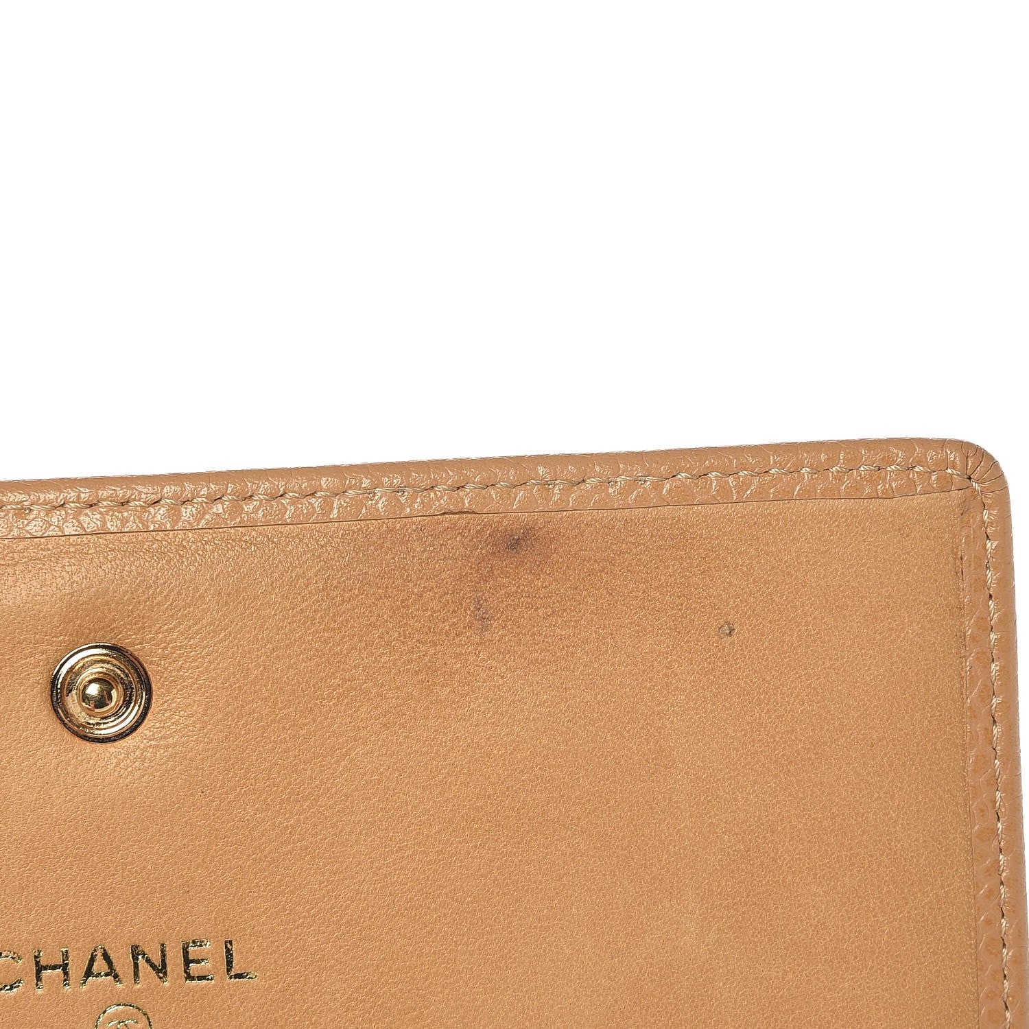 Chanel Caviar Timeless CC Wallet Beige 8 of 10