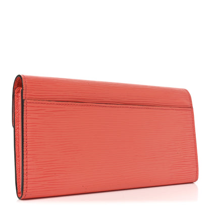 Louis Vuitton Epi Sarah Wallet NM Freesia 3 of 6