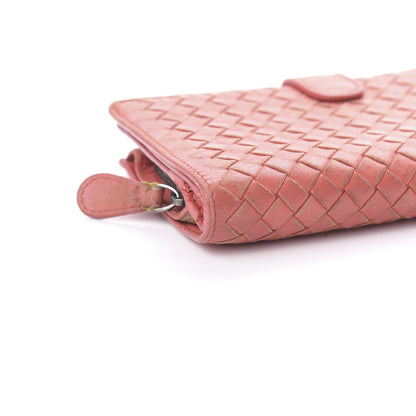 Bottega Veneta Nappa Intrecciato Continental Wallet Magma 9 of 12