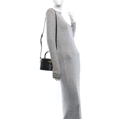 Christian Dior Lambskin Signature CD Vanity Case Black 2 of 11