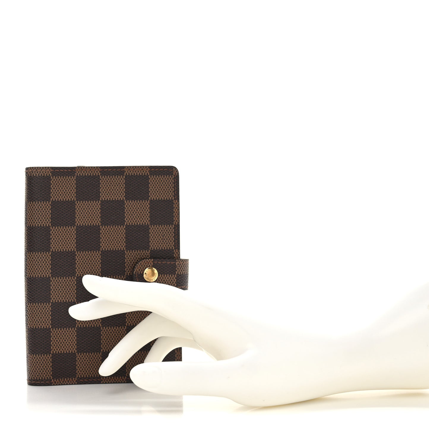 Damier Ebene Small Ring Agenda Cover