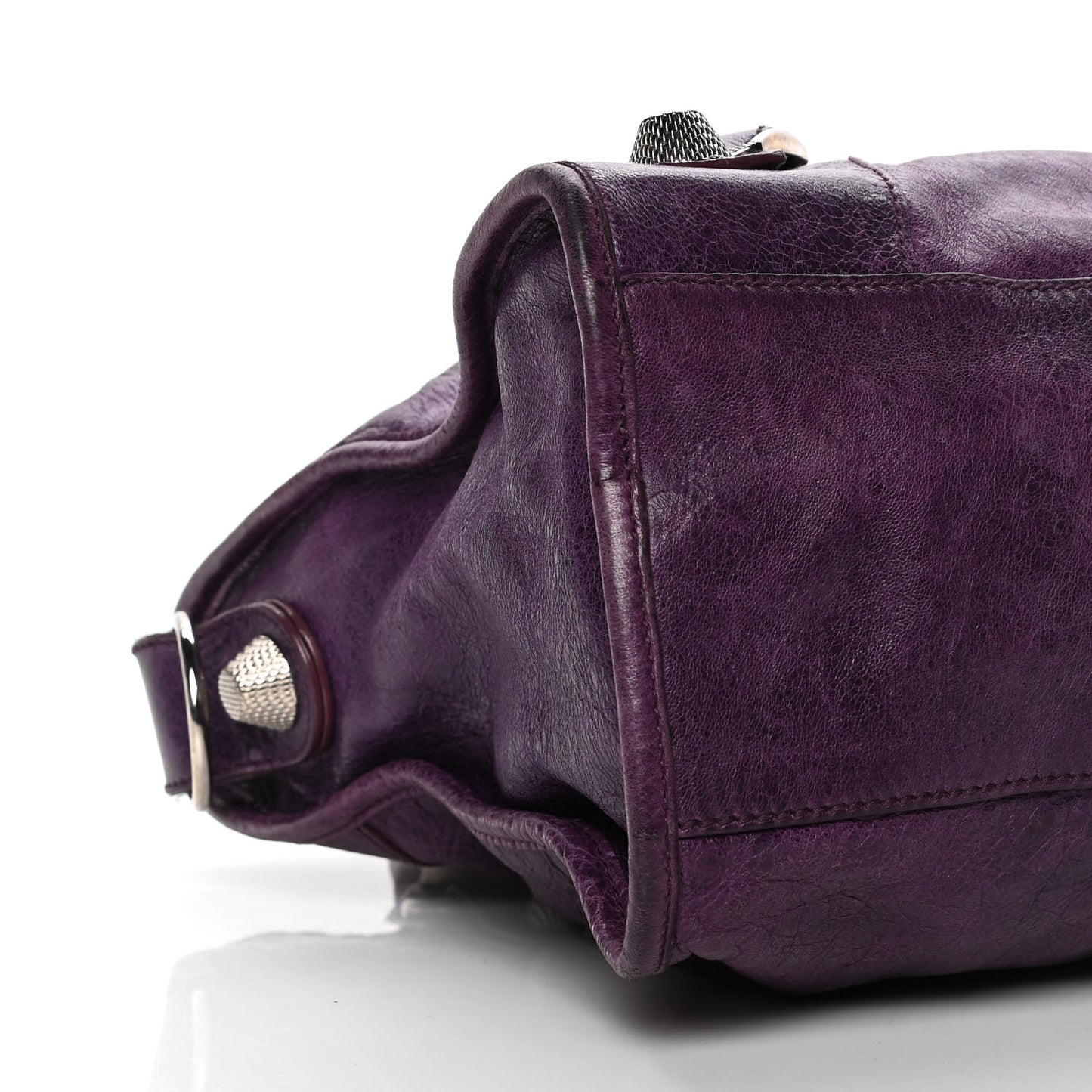 Agneau Giant 21 Silver Hardware City Raisin