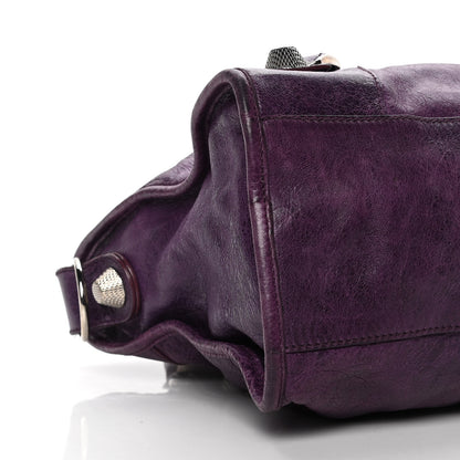 Balenciaga Agneau Giant 21 Silver Hardware City Raisin 5 of 9