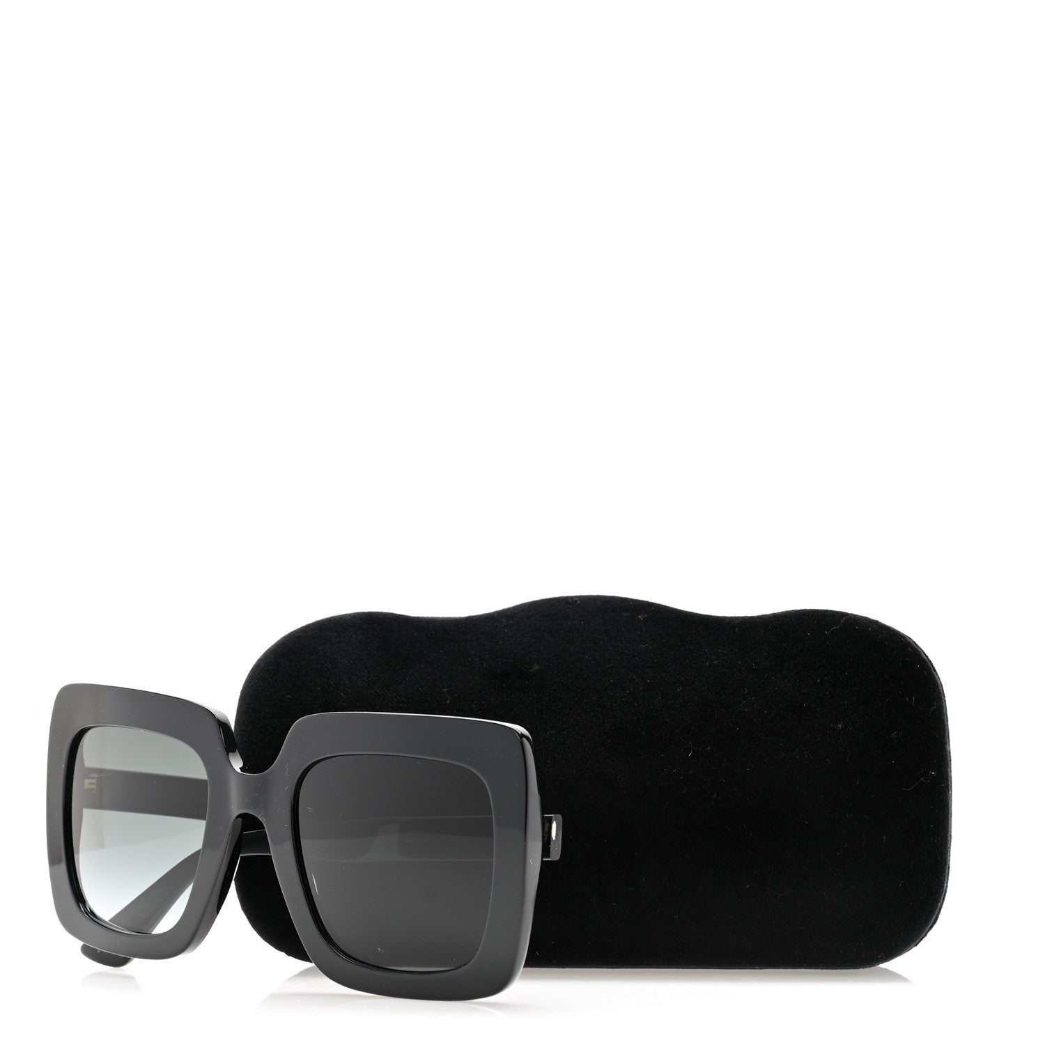 Gucci Acetate Oversize Sunglasses GG0328S Black 9 of 9