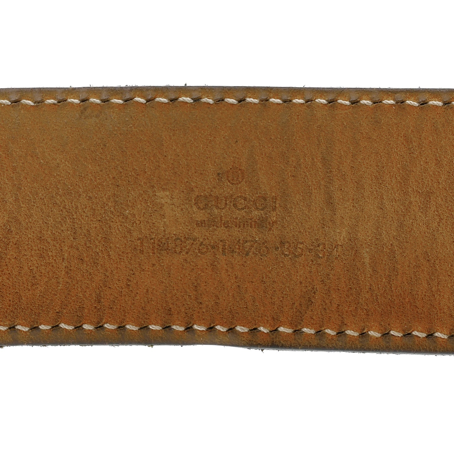 Guccissima Interlocking G 40mm Belt 85 34 Black