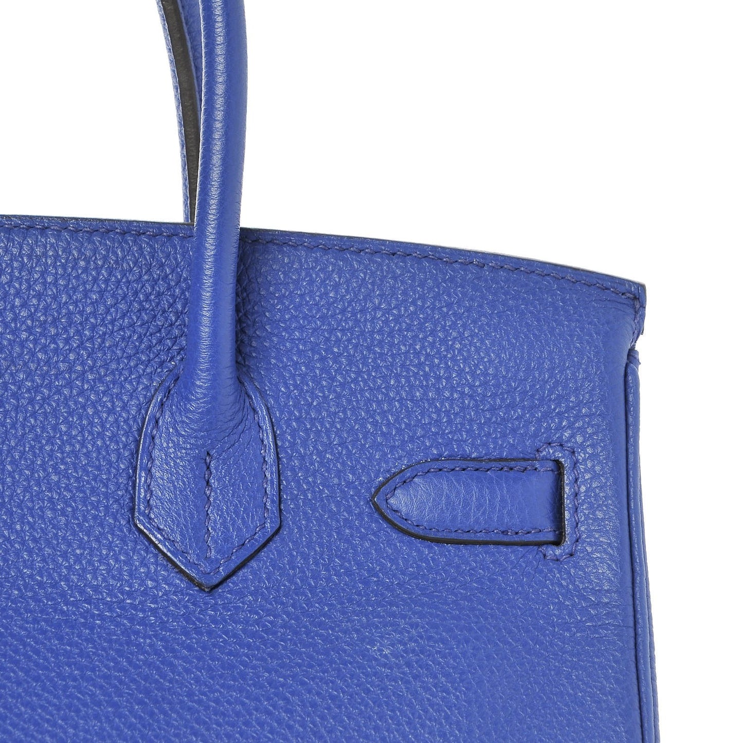 Togo Birkin 30 Bleu Electrique