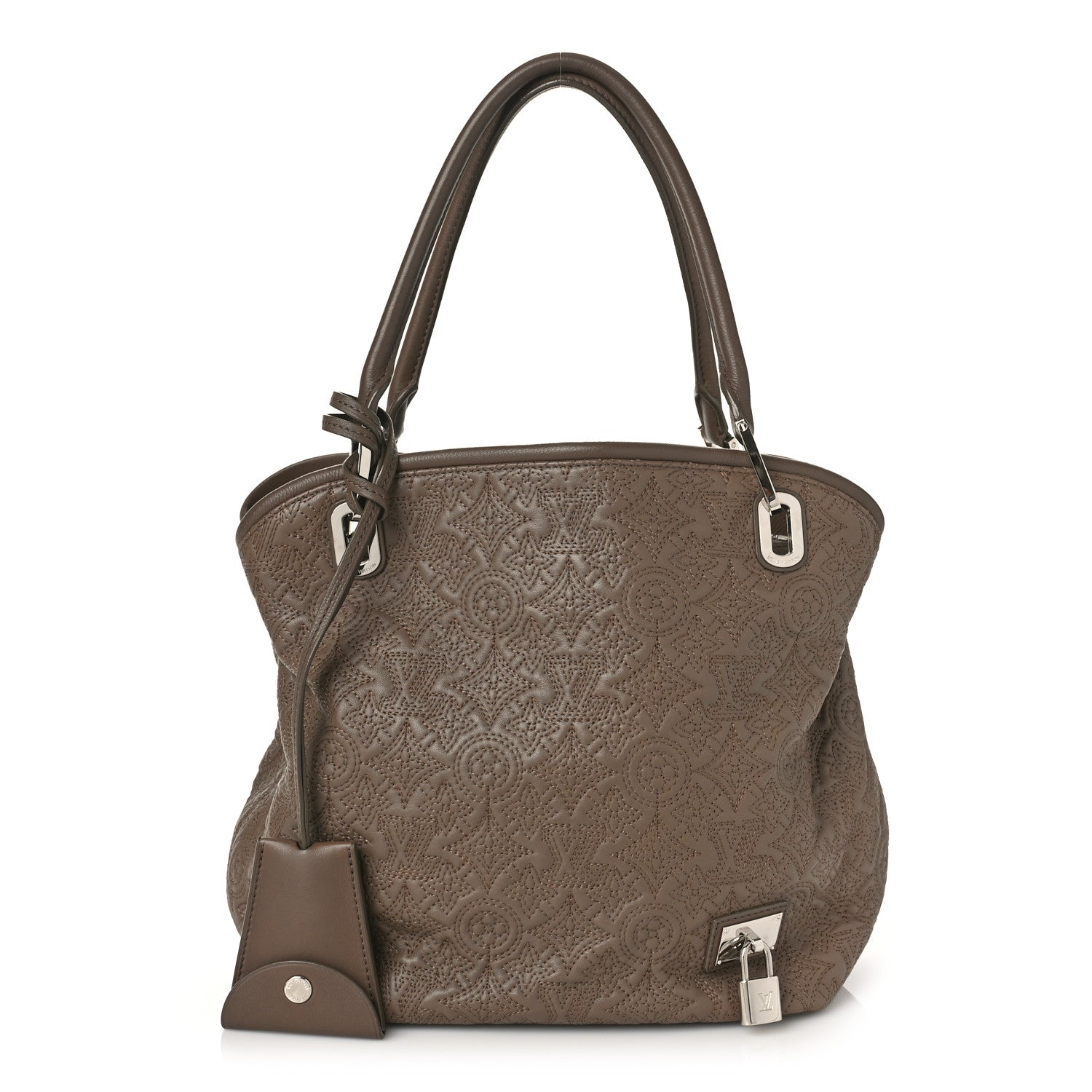 Louis Vuitton Monogram Lambskin Antheia Lilia PM Brown 1 of 10