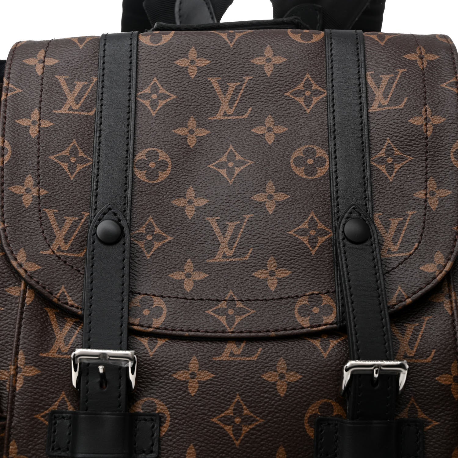 Louis Vuitton Monogram Macassar Christopher PM Backpack 7 of 10