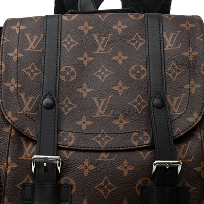 Louis Vuitton Monogram Macassar Christopher PM Backpack 7 of 10