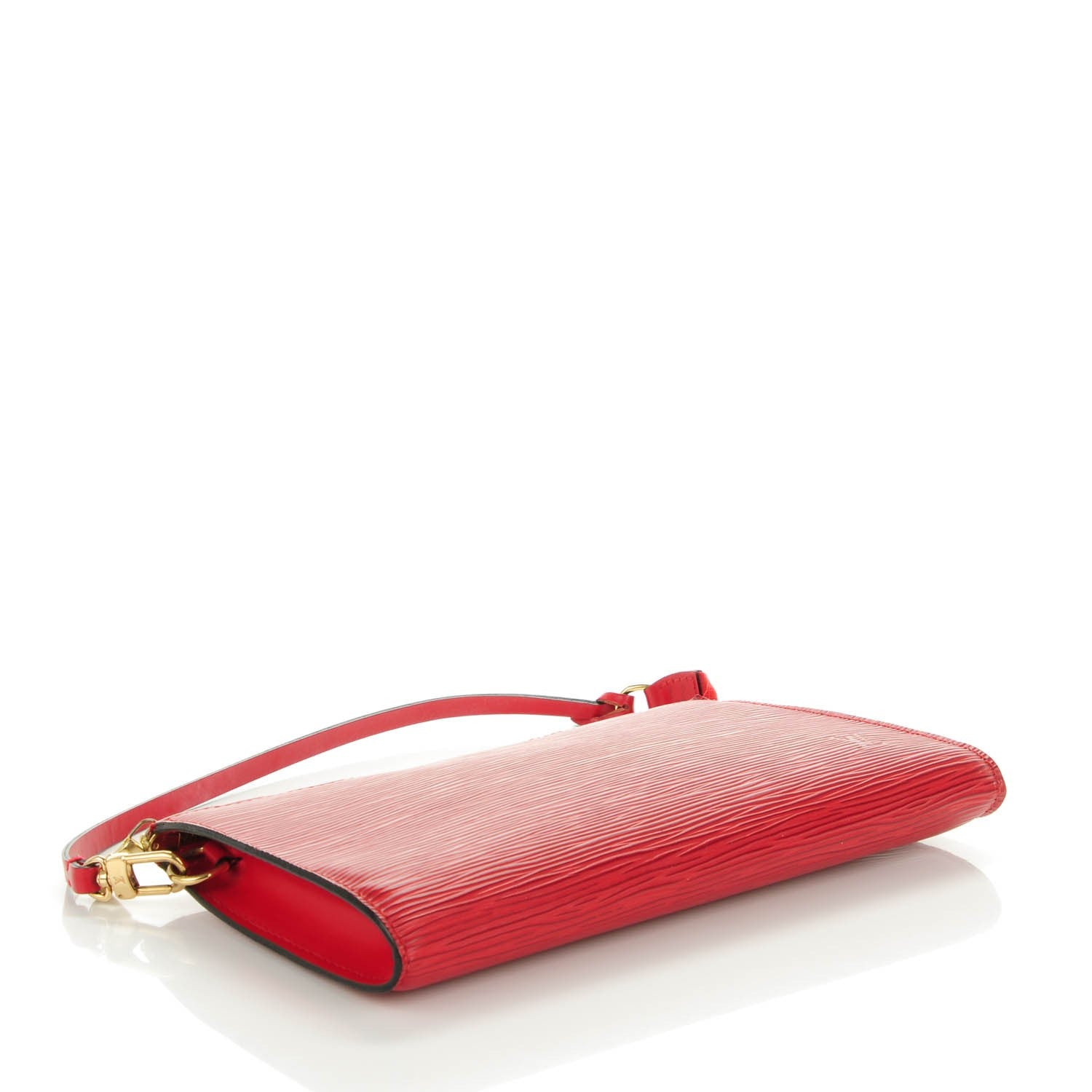 Louis Vuitton Epi Pochette Accessories 24 Castillan Red 4 of 7