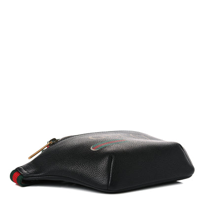 Gucci Grained Calfskin Small Logo Belt Bag Black 4 of 9
