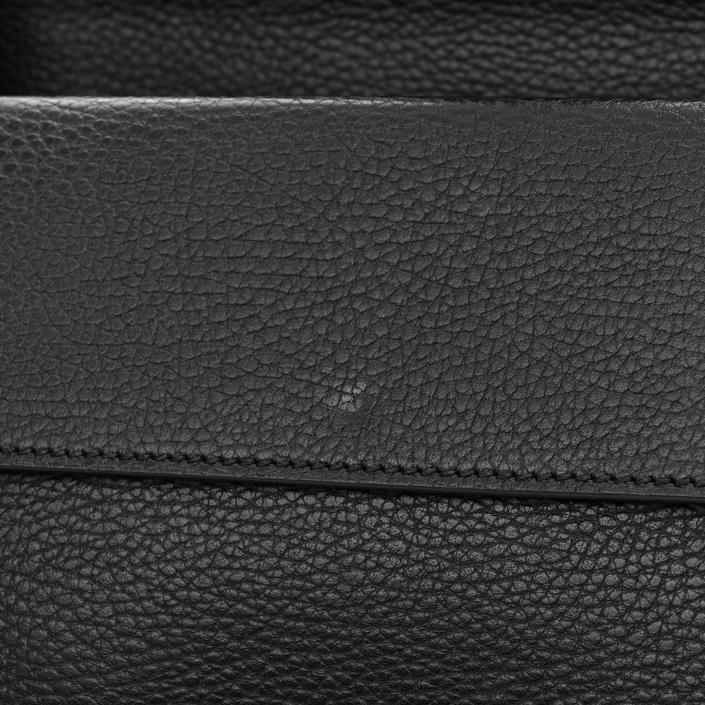 Pebbled Calfskin Small Dionysus Shoulder Bag Black