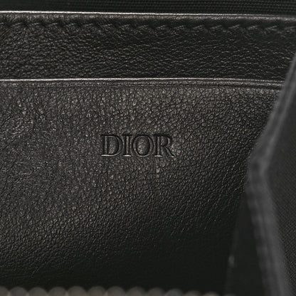 Christian Dior Coated Canvas CD Diamond Messenger Pouch Black 6 of 8