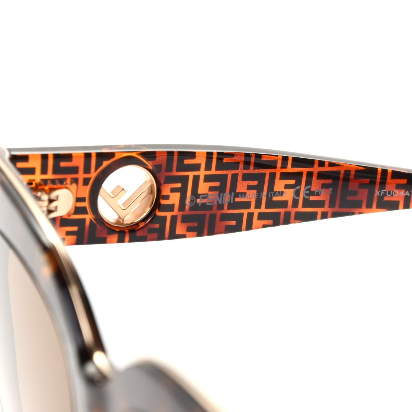 Acetate F is Fendi FF Sunglasses 0359/S Tortoise Camouflage