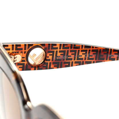 Fendi Acetate F is Fendi FF Sunglasses 0359/S Tortoise Camouflage 5 of 7