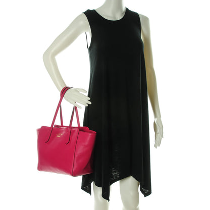 Gucci Dollar Calfskin Small Swing Tote Blossom 2 of 6