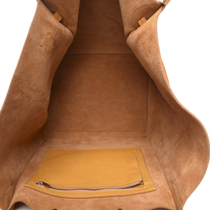 Celine Soft Bare Calfskin Medium Big Bag Dark Yellow 4 of 12