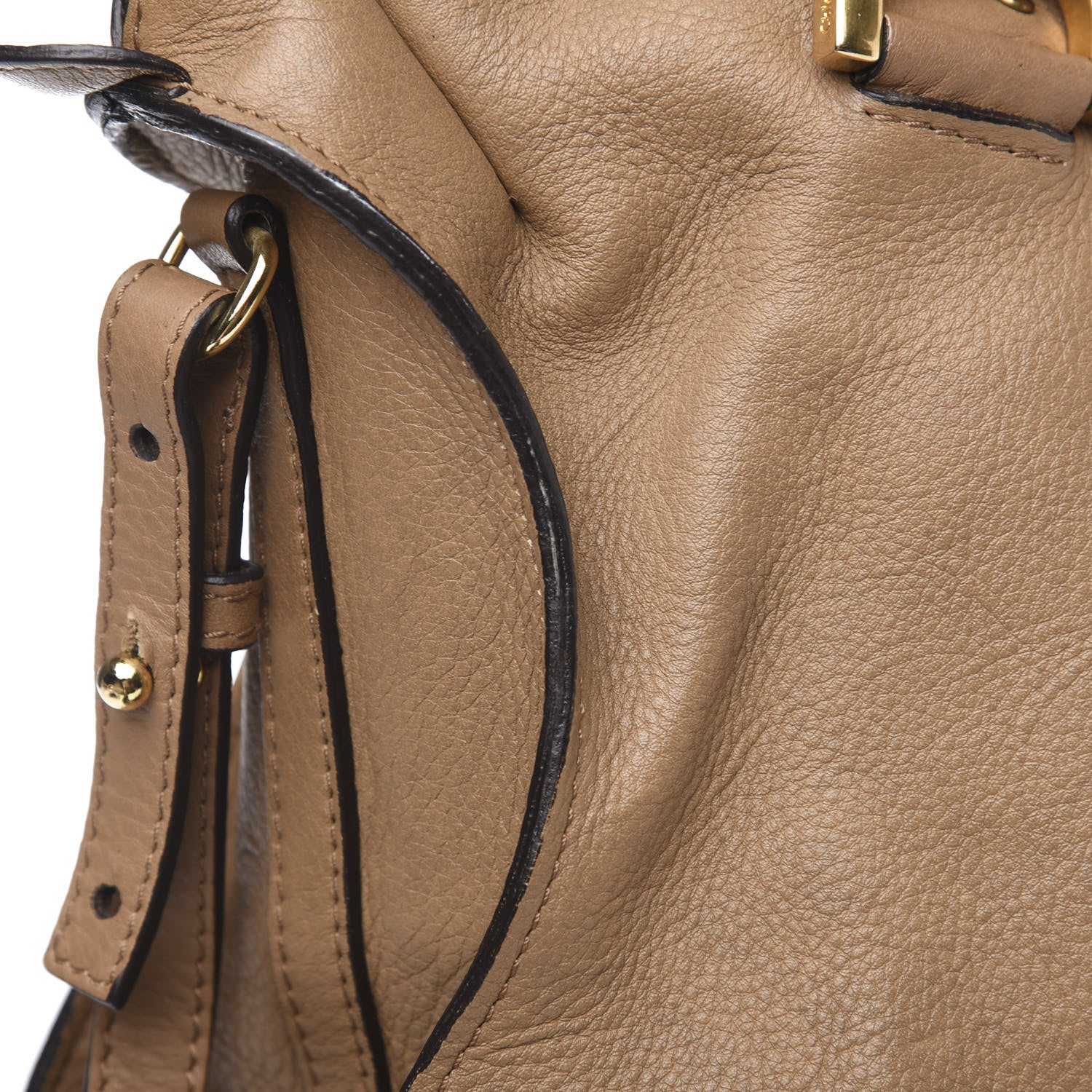 Chloe Calfskin Braided Large Marcie Satchel Nut 13 of 17
