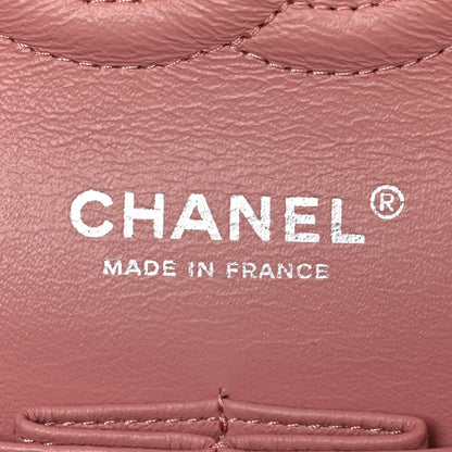 Chanel Patent Quilted Medium Double Flap Light Pink 6 of 10