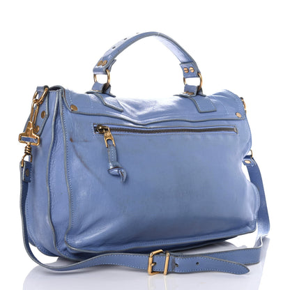 Proenza Schouler Lambskin Medium PS1 Satchel Light Blue 2 of 4